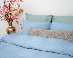 Muslin Percale Sky Blue