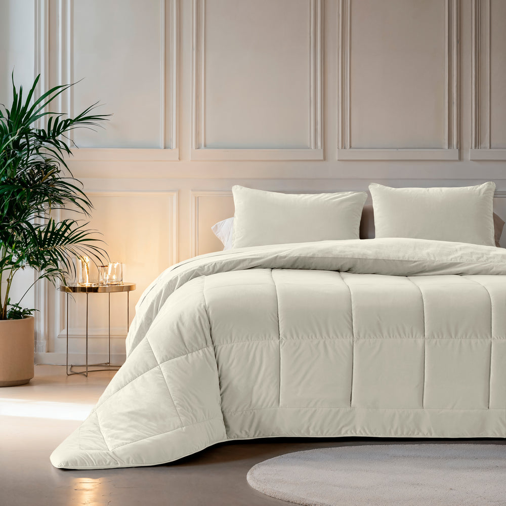 Lileo Lazy Velvet Dekbed Créme