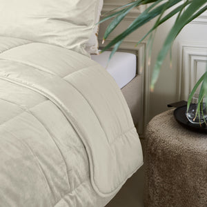Lileo Lazy Velvet Dekbed Créme