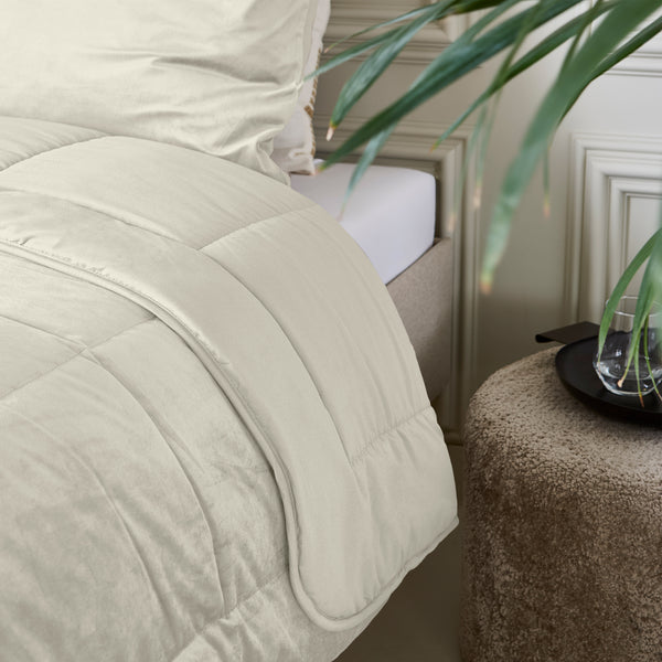 Lileo Lazy Velvet Dekbed Créme