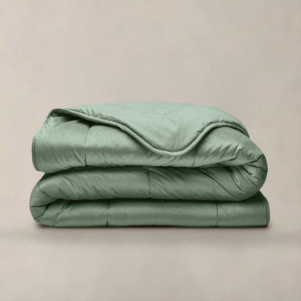Lileo Lazy Velvet Dekbed Groen