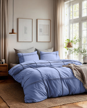 Washed Tufted Blauw