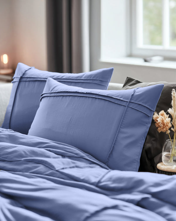 Washed Tufted Blauw