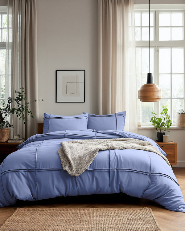 Washed Tufted Blauw