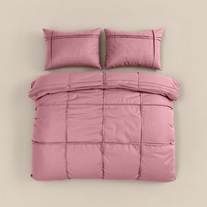 Washed Tufted Oud Roze