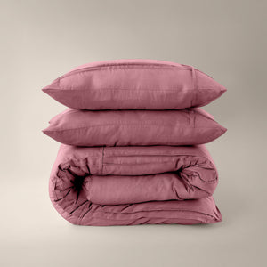 Washed Tufted Oud Roze