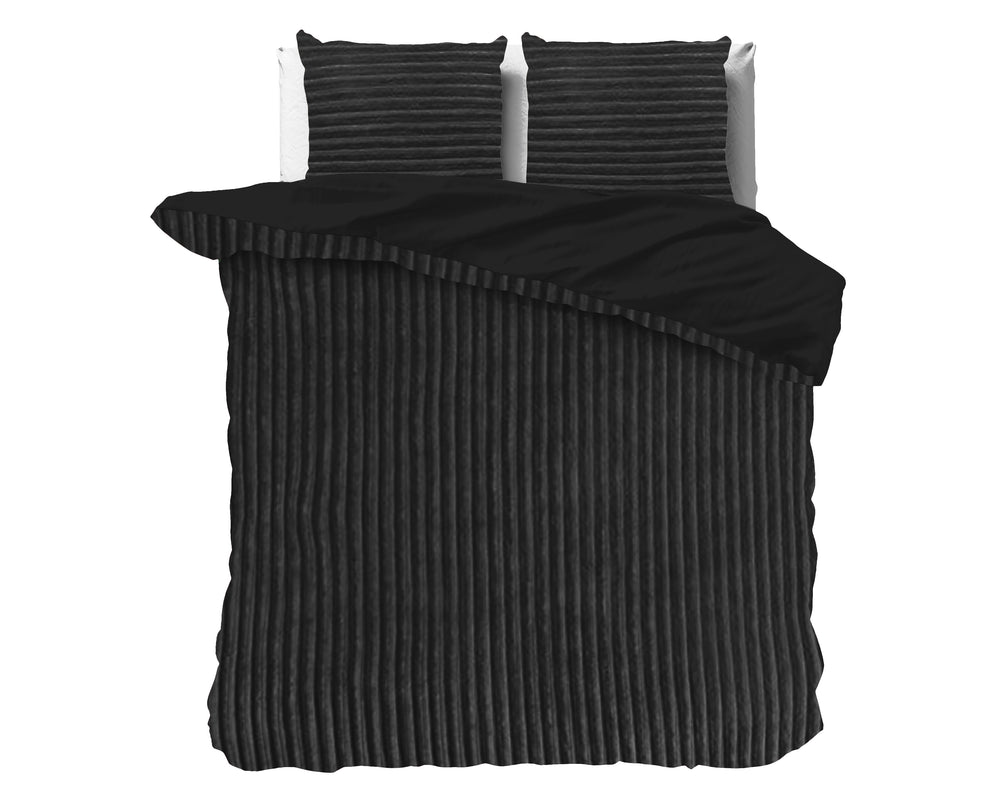 Rib Teddy Zwart