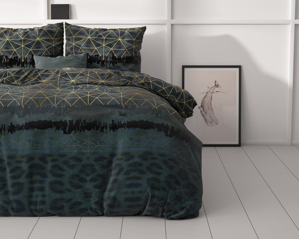 Leopard Deco Donker Groen
