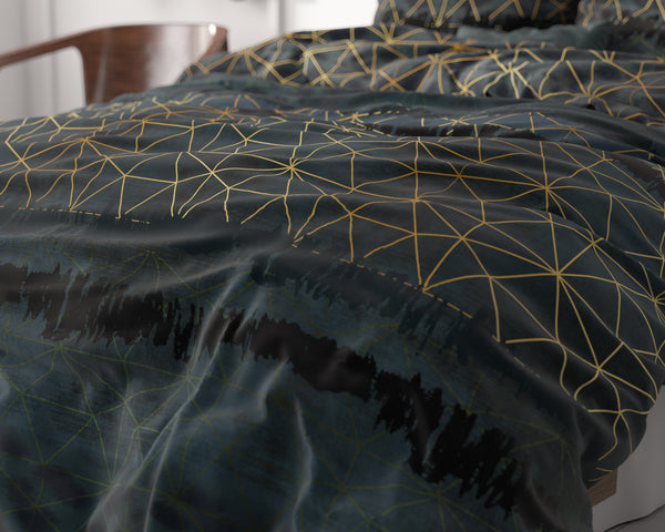 Leopard Deco Donker Groen