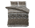 Bettbezug - Tiger Leopard Taupe