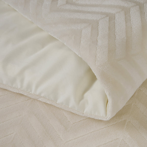 Chevron Teddy Créme