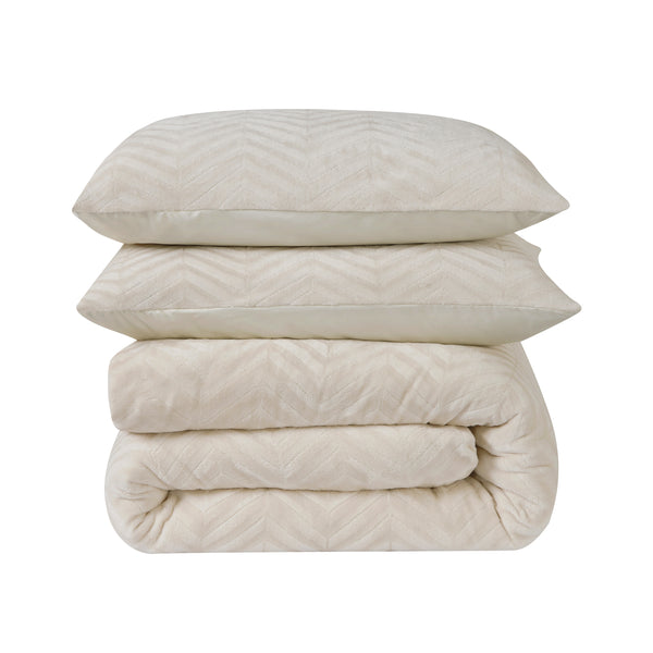 Chevron Teddy Créme
