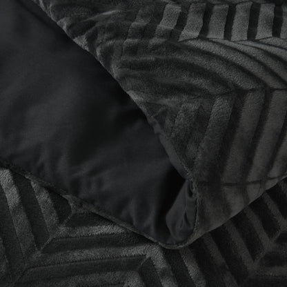 Chevron Teddy Antraciet