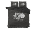 Bettbezug – Moon and Back Anthrazit