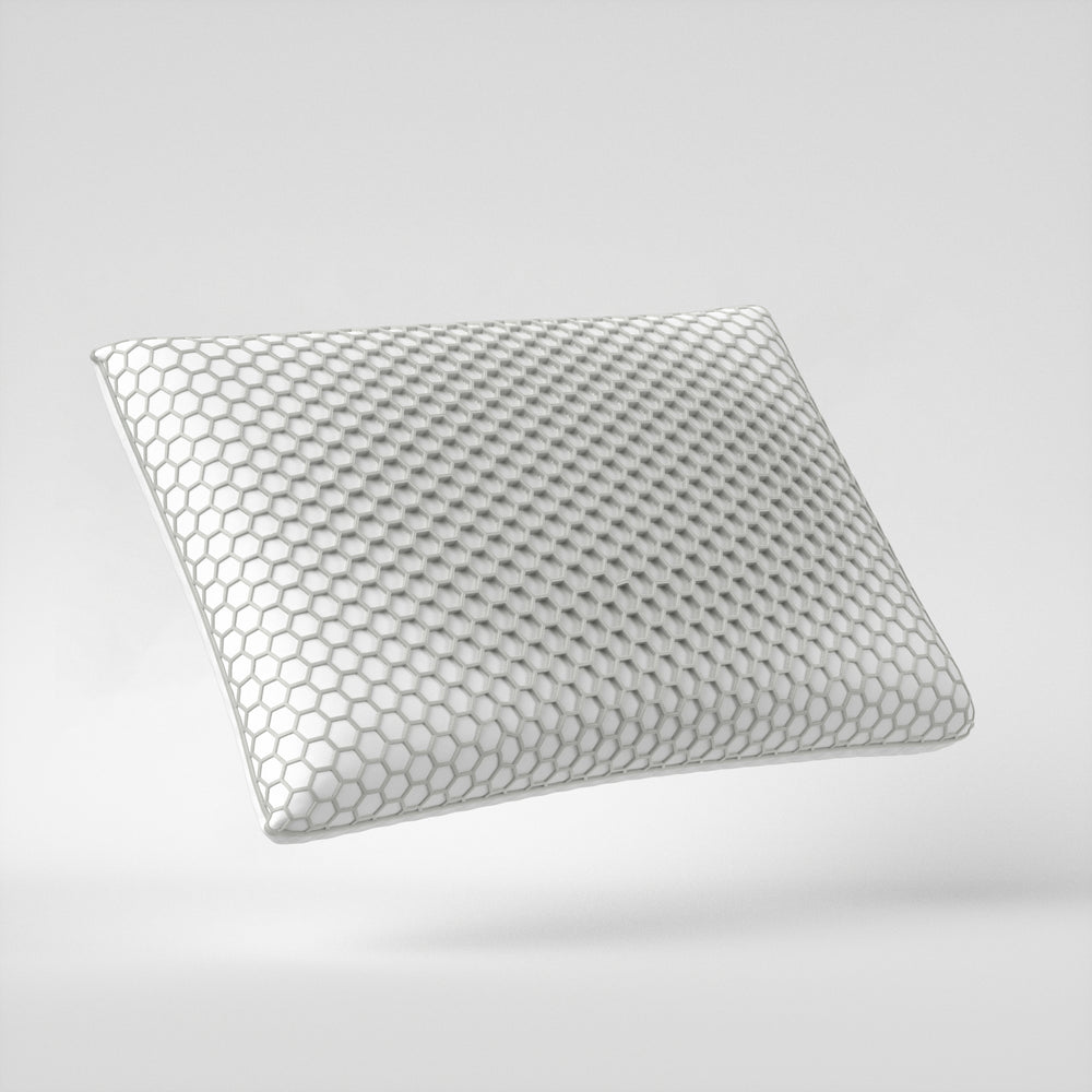 TPE Rebound Firm Core Traagschuimkern Kussen Grijs 60 x 40 x 13