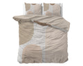 Bettbezug – Teddy-Print, Creme