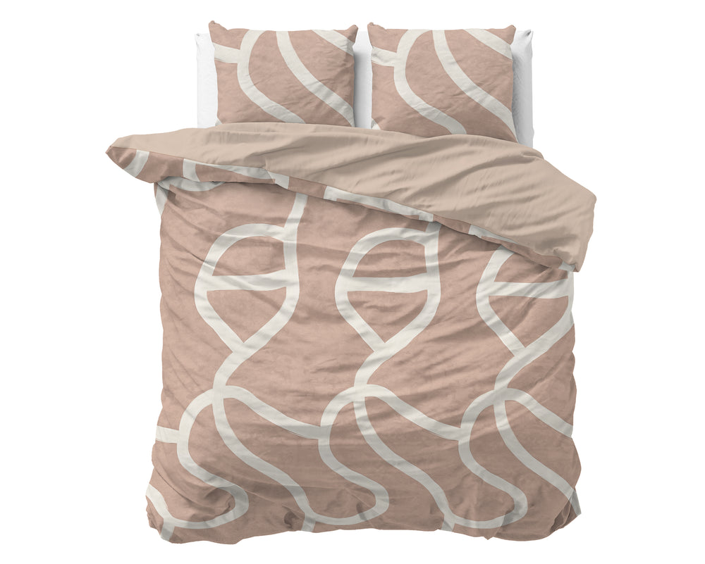 Clay Contours Perzikbruin