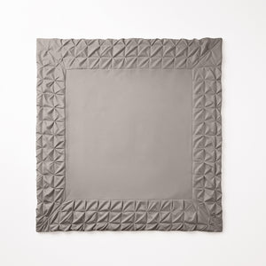 Bettwäsche - Border Pintuck Taupe/Grau