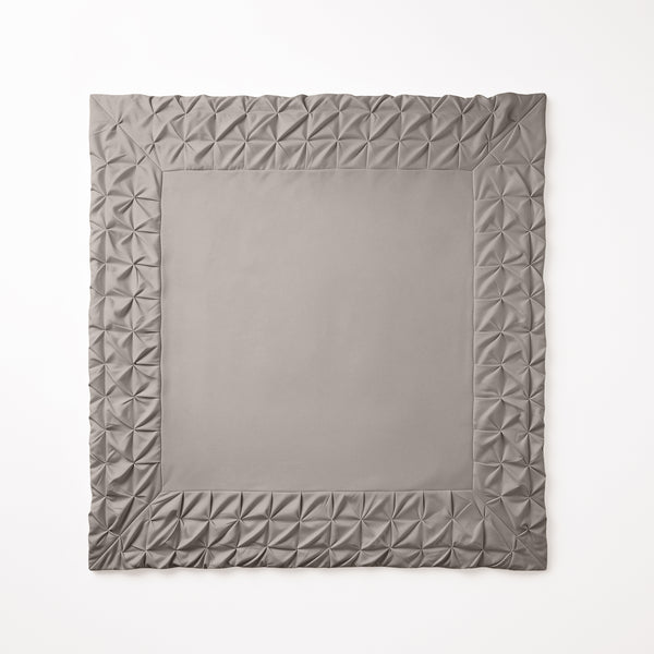 Bettwäsche - Border Pintuck Taupe/Grau