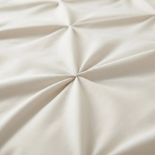 Dekbedovertrek - Border Pintuck Beige