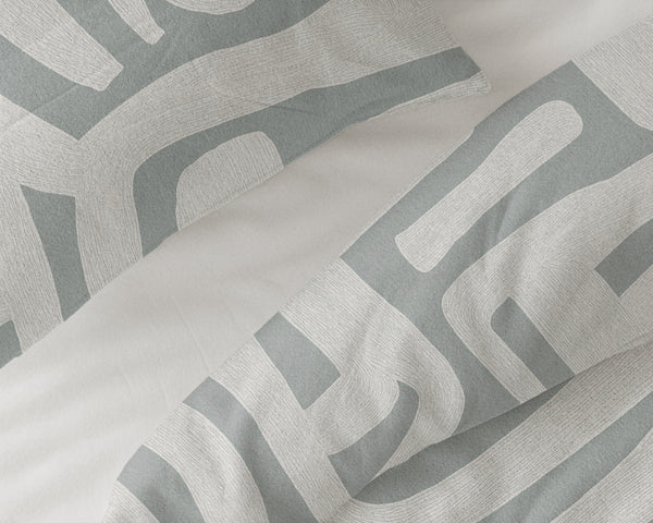 Flanel Danis Groen/Grijs