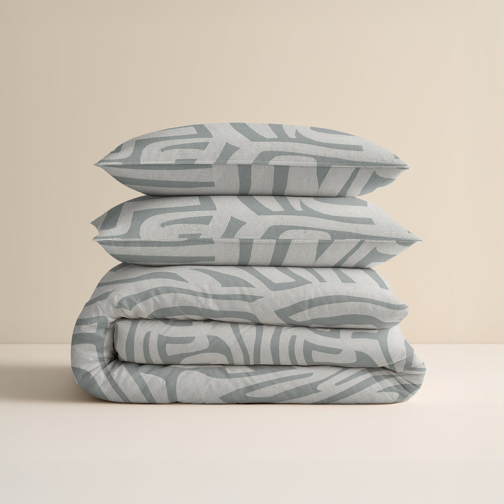 Flanel Danis Groen/Grijs