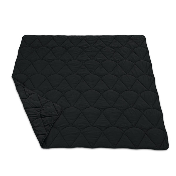 Dekbed Zonder Overtrek - Lazy Dekbed Velvet Zwart Met Kussenslopen