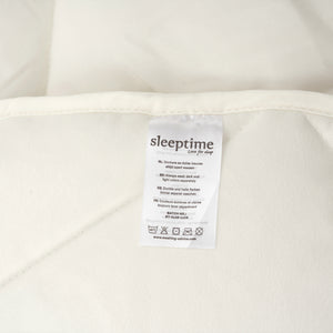 Lazy Dekbed Velvet Beige Met Kussenslopen