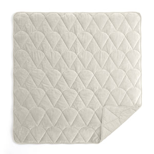 Dekbed Zonder Overtrek - Lazy Dekbed Velvet Taupe/Grijs Met Kussenslopen