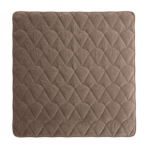 Dekbed Zonder Overtrek - Lazy Dekbed Velvet Taupe/Bruin Met Kussenslopen