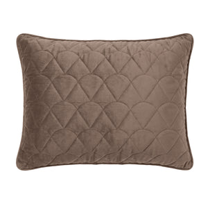 Dekbed Zonder Overtrek - Lazy Dekbed Velvet Taupe/Bruin Met Kussenslopen