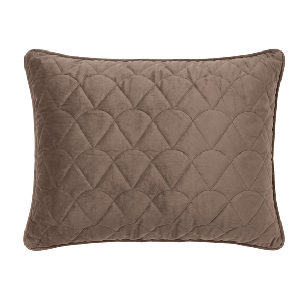 Dekbed Zonder Overtrek - Lazy Dekbed Velvet Taupe/Bruin Met Kussenslopen