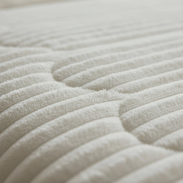 Dekbed Zonder Overtrek - Lazy Dekbed Rib Premium Beige Met Kussenslopen
