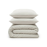 Bettdecke ohne Bezug - Lazy Duvet Rib Premium Beige mit Kissenbezügen