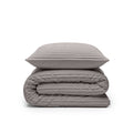Bettdecke ohne Bezug – Lazy Duvet Rib Premium Taupe/Grau