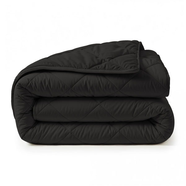 Lazy Dekbed Diamond Zwart