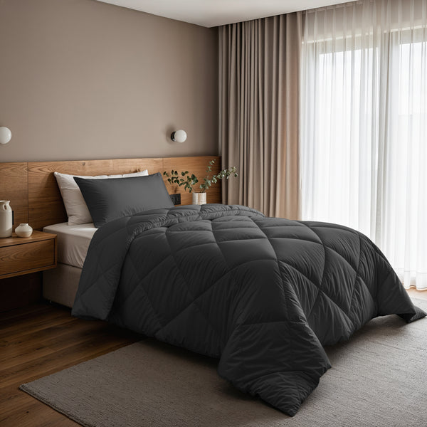 Lazy Dekbed Diamond Antraciet