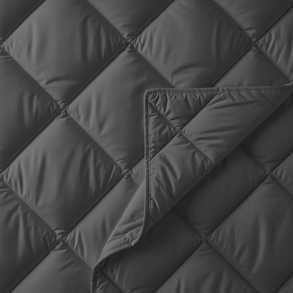 Lazy Dekbed Diamond Antraciet
