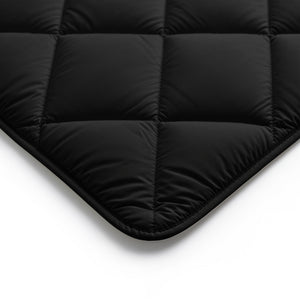 Lazy Dekbed Diamond Zwart / Antraciet
