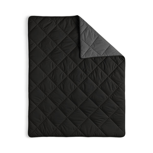 Lazy Dekbed Diamond Zwart / Antraciet