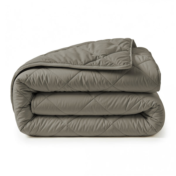 Lazy Dekbed Diamond Kaki