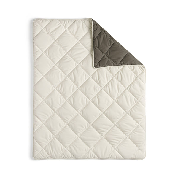 Lazy Dekbed Diamond Crème/Kaki