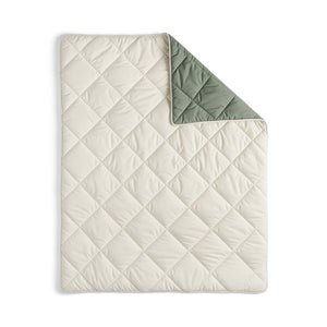 Lazy Dekbed Diamond Crème/Groen