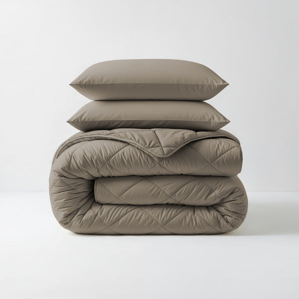 Lazy Dekbed Diamond Teak