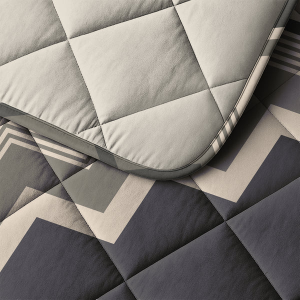 Lazy Dekbed Remon Taupe Met Kussenslopen