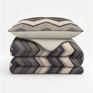 Lazy Dekbed Remon Taupe Met Kussenslopen