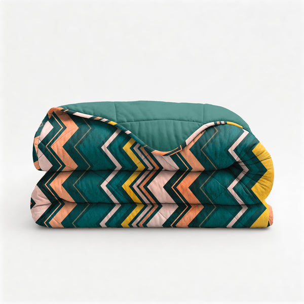 Lazy Dekbed Scala Donkergroen Met Kussenslopen