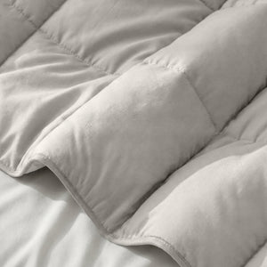 Dekbed Zonder Overtrek (100% Percale Katoen) Taupe
