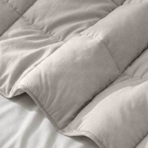 Dekbed Zonder Overtrek (100% Percale Katoen) Taupe