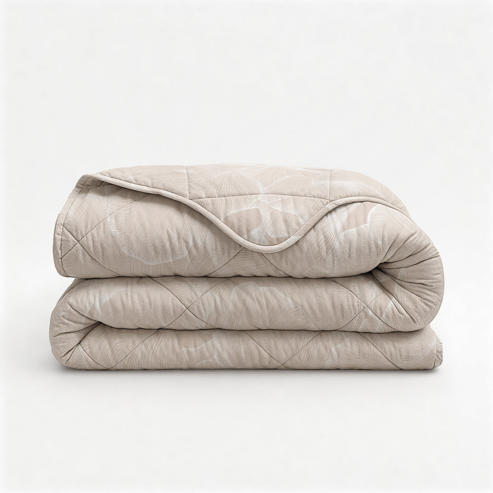 Dekbed Zonder Overtrek - Zeke Beige (100% Katoen)